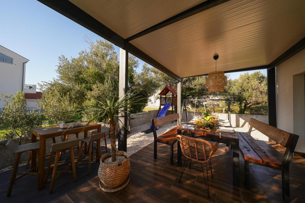 Villa Suncica With Heated Pool, Jacuzzi And Bikes Near Zadar Sukosan Exterior photo